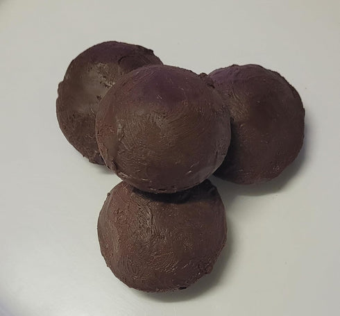 SHIWRAYZ (4 120g) Cocoa Balls with Cinnamon Leaves and Nutmeg. Di Jamaican Old Time Chocolate tea at Christmas Time