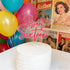 LZGXZF 1 16st 16rd 16th PCS Acrylic Sweet Sixteen Cake Topper,Happy Birthday Cake Toppers,Rose Red Glitter Birthday