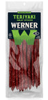 Werner Teriyaki Meat Sticks Pack of 20 - Big 12" Sticks, Bulk