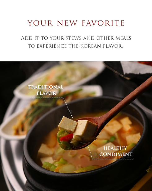 3 (9oz) Ultimate Mother's day: Wangshin Doenjang Aged Years - Korean Traditional Premium Soybean Paste. Anchovies