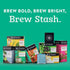 6 Pack, 6 18-20 Stash Tea Soothing Herbal Tea Flavor Variety Boxes With Tea Bags Each
