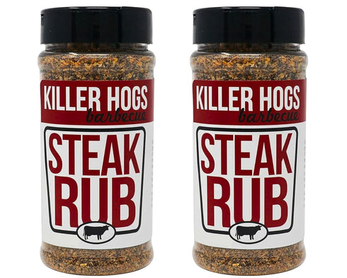 Generic Killer Hogs BBQ Steak Rub Seasoning 11 oz ( Pack of 2)-Dry