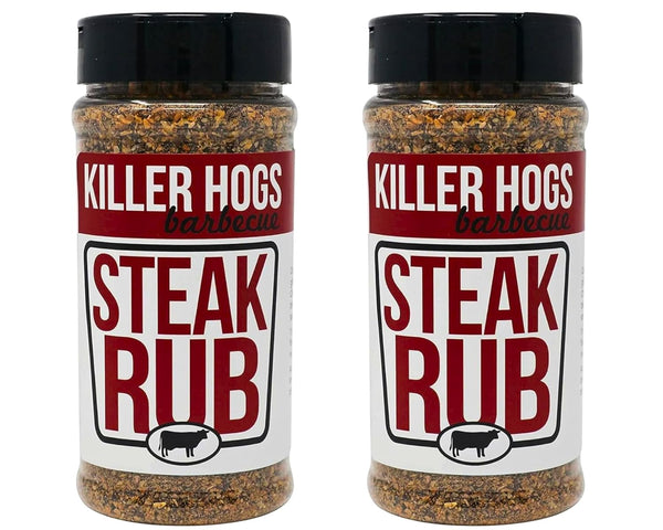 Generic Killer Hogs BBQ Steak Rub Seasoning 11 oz ( Pack of 2)-Dry