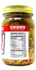 16 oz Killer Hogs Hot Dill Pickles for BBQ and Grill Sides, Meat Sandwiches, Hamburgers, Snacks, Crisp and Crunchy