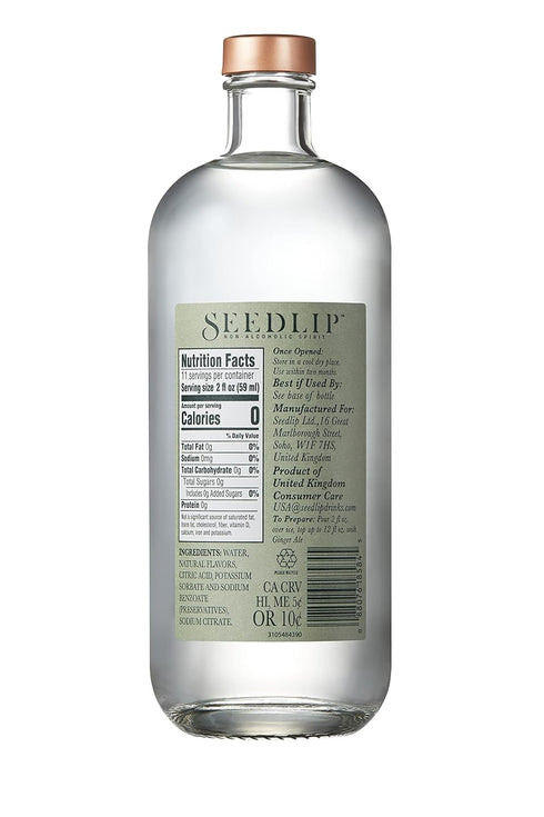 94, 700mL Seedlip Spice Non-alcoholic Spirit | Calorie Free, Sugar Free | Spirits Alternative | Alcohol Free Cocktails