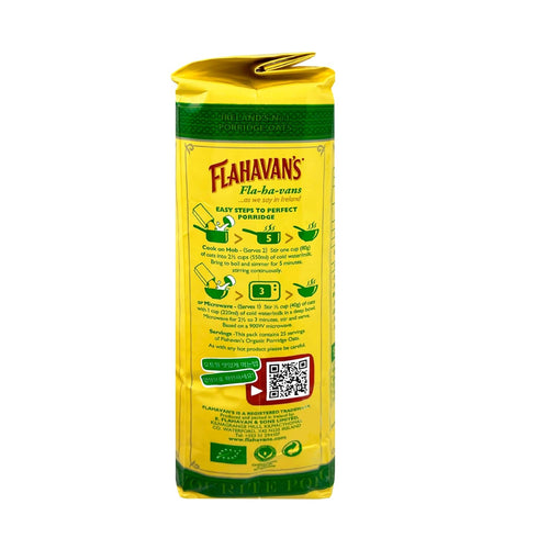 200 2.2 Lbs (1kg) Flahavan's Organic Jumbo Oats | A Larger, Thicker Organic Oatflake | Trusted For Over Years |