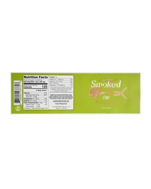 (1lb) Chef Anthony's Smoked Fish Dip Mahi-Mahi