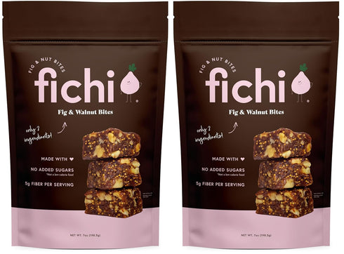 Fichi Fig and Nut Bites, a Wholesome and Delicious Gluten-Free Italian Fruit