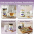Powder|100% 140+ 200g/7oz bixa BOTANICAL Lavender Powder for Drinks|Lavandula angustifolia|Lavender for Coffee, Baking