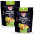 Oneg Dried Fruit Balls, 1.76oz Bag, 2 Pack of Healthy Snacks Pineapple