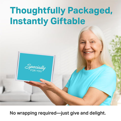 15 Cozy (Cozy Tea Gifts for Women Sampler Gift Basket with Unique Blends, Honey Sticks, Stainless Tumbler, Socks