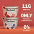 5.3oz 4-pack Chobani Non-Fat Greek Yogurt Peach on the Bottom