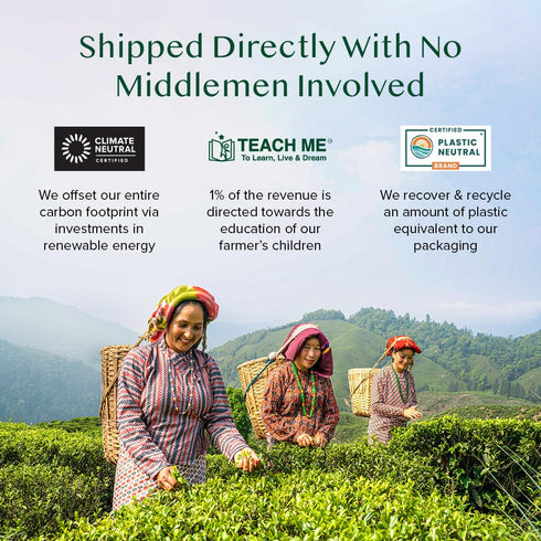 Pack (6 36 Set VAHDAM, Assorted Herbal Tea Variety Variants, Tea Bags) Caffeine Free, Gluten Free, Non GMO | Eco