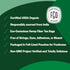 FGO Organic Moringa Tea, 100 Count, Eco-Conscious Resealable Bag, Caffeine Free (Pack of 1)