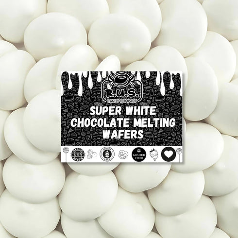 White Chocolate Melting Wafers 32 oz Bulk for Dipping Strawberries Melting Chocolate,