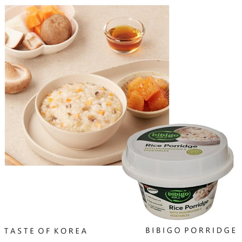 Generic 265g (6, Korean Traditional CJ Mushroom Vegetable Porridge, MUSHROOM)