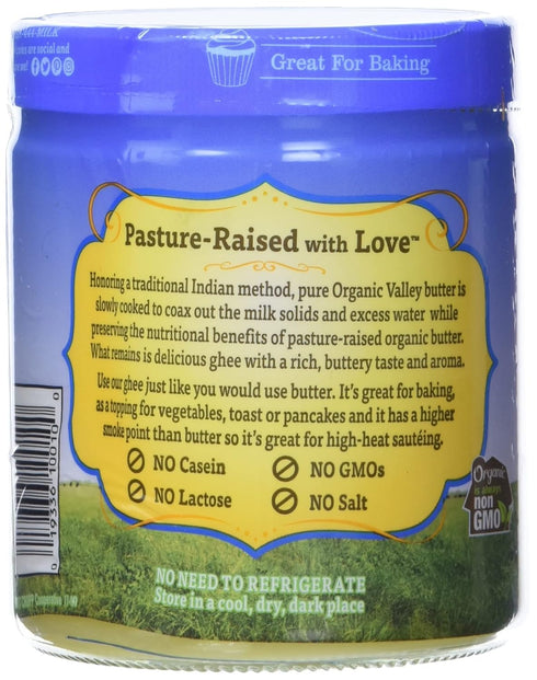 13 oz 2 Organic Valley Purity Farms Ghee Clarified Butter -- - pc