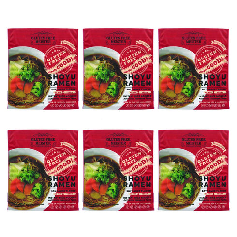 6pk Gluten Free Meister Japanese Shoyu Ramen (Vegan)