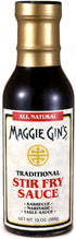 MAGGIE GIN'S 6 13 oz. Traditional Stir Fry Sauce | All-Natural | Low Sodium Marinade | x bottles by Maggie Gin