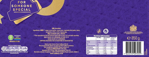 Cadbury 850 Dairy Milk Chocolate Bar, g