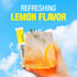 TEAZEN Lemon Kombucha Tea, Hydration Drink Mix, Sugar Free with Live Probiotics & Prebiotics, 10 Sticks