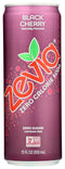 Zevia Zero Calorie Soda, Black Cherry, Non-GMO, 12 Fl Oz (Pack of
