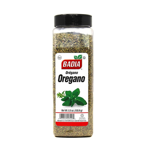 5.5 oz Badia Oregano Whole, Dried Oregano Leaves, Herb Seasoning Aromatic and Flavorful