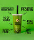25g 19 Boba Tea Protein Matcha Latte | Grass-Fed Whey Protein Isolate Powder | Gluten-Free & Soy-Free Bubble Tea