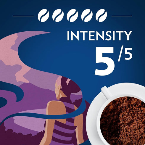 6 12oz, 5/5, 100% (Pack 6) Package Lavazza Italian Roast Ground Coffee Bags of Dark Roast, Strong and Bold Taste