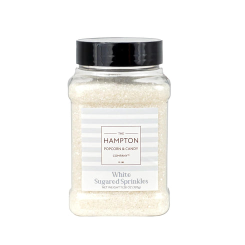 11.28 oz, Sanding Sugar White Sprinkles White Sugar Sprinkles, Sanding Sugar For Cookie Decorating, Sanding Sugar