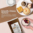 2.2 lbs (1 Soeos Coffee Flavored Coconut Jelly Strips, Kg), Coffee Coconut Jelly for Boba Tea, Sweet and Chewy Tropical