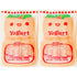 Generic Jelly Straws Yogurt Flavor Jelly Sticks, 13.6 oz (386g), 2 Pack