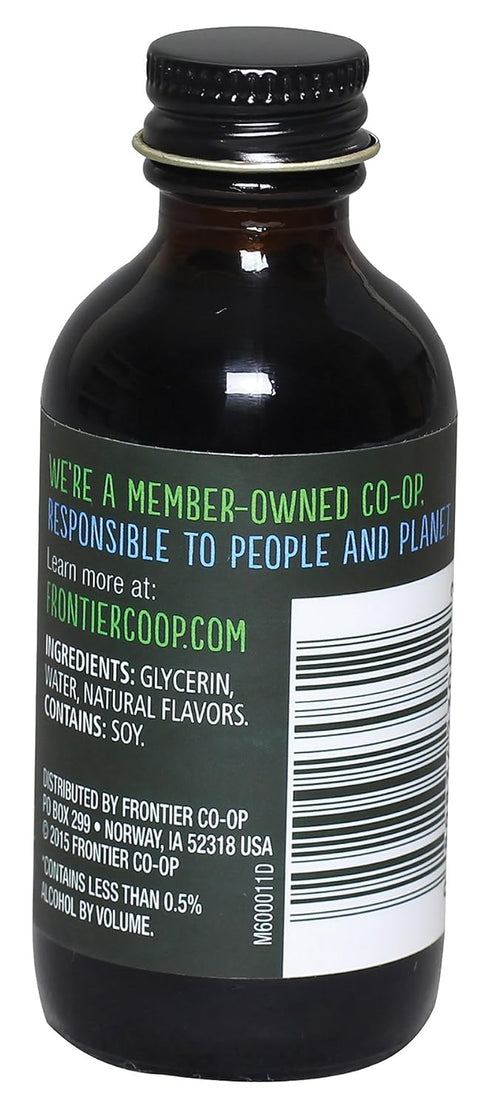 Frontier Co-op Non-Alcoholic Maple Flavor, 2 Ounce, Rich Taste for Baked Beans & Sweet Potatoes