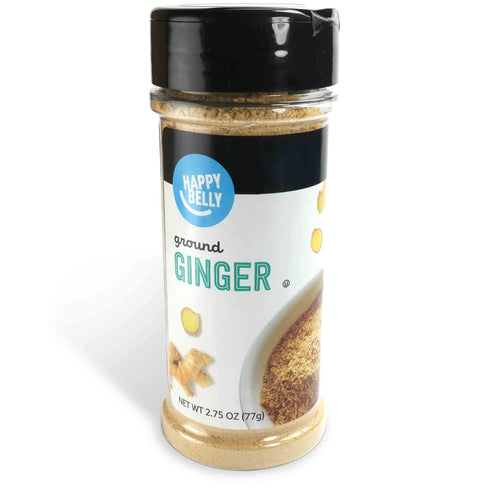 Amazon Brand - Happy Belly Ground Ginger, 2.75 ounce (Pack of 1)