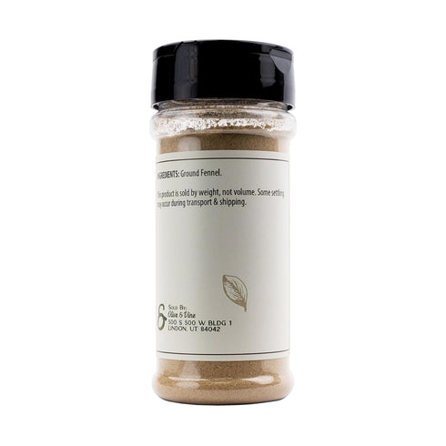 (3 Olive & Vine Ground Fennel, Aromatic Spice, Seasoning for Sausages, Curries, and Baked Goods, with Rich Tradition