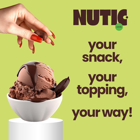 2LB, (Pack 1) Nutic Milk Chocolate Covered Cashews - Creamy Delights for Snacking & Gifting, Irresistible