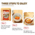 4 0.3 (20 Pack) Egg Flower Soup Mix, Vegetable Mix Soup with Flavors (Laver, Spinach, Mushroom, Tomato), Ounce