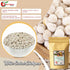 1 NY Spice Shop White Roasted Chickpeas - Pound Crispy Crunchy Dried Chickpeas Roasted - Bulk Healthy Snacks