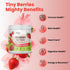 11 oz Vegs Strawberry Juice Powder - Freeze Dried Organic Strawberry Juice Instant Drink Mix Powder, Baking, Dessert