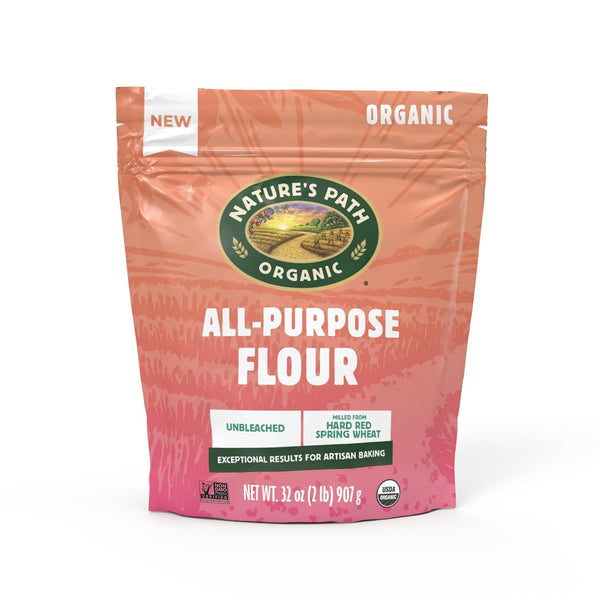 Nature's Path Organic All-Purpose Flour, 32 oz (Pack of 4), Non-GMO