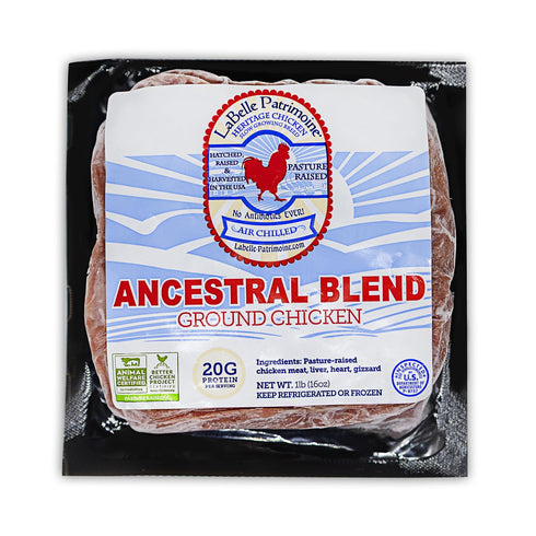 LaBelle Patrimoine Ancestral Blend Pasture Raised Ground Chicken