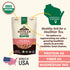 1 lb Organic Pink Beans - Non-GMO, USDA Organic, Tested Clean Certified, Vegan - Rich in Fiber & Protein for Soups