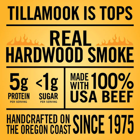 Tillamook Country Smoker (13 (15.2 20 Count) Real Hardwood Smoked Silver Dollar Beef Jerky, Old Fashioned Ounce)