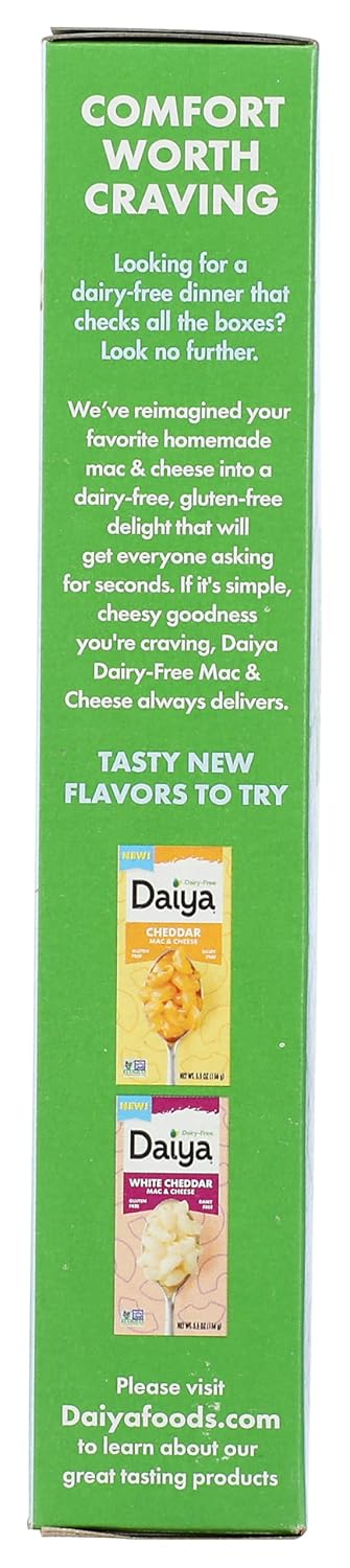 5.5 OZ DAIYA Aged Cheddar Mac and Cheese