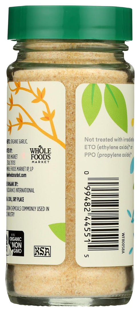 365 2.57 by Whole Foods Market, Organic Garlic Granules, Ounce