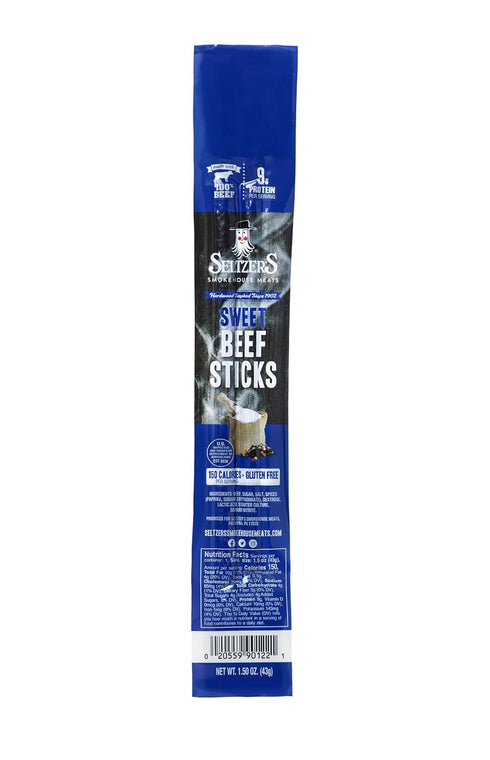 Seltzer's 2pc. (Pack 15) Sweet Beef Stick
