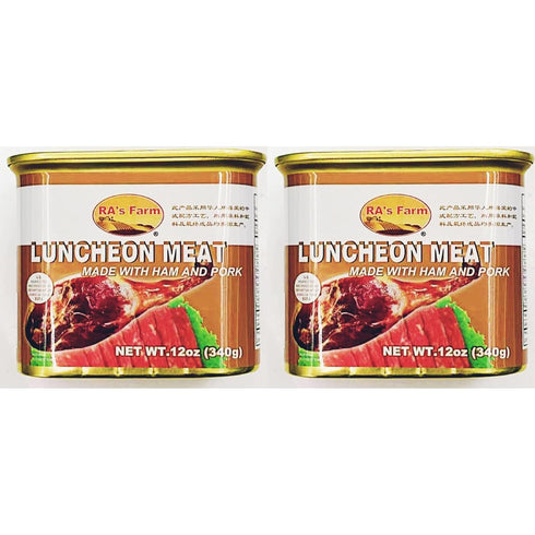 Generic Luncheon Meat with Ham and Pork, 12 oz, Pack of 2