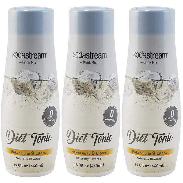 SodaStream Diet Tonic, 440ml 3 Pack, 14.8 Fl Oz
