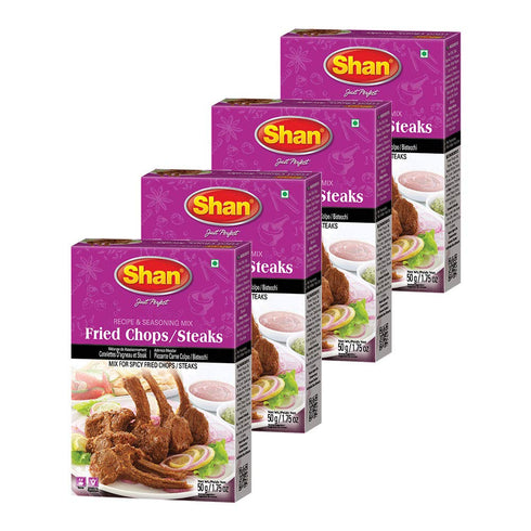 Shan - Fried Chops/Steak Seasoning Mix (50g) - Spice Packets for Spicy