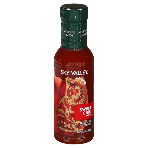 Sky Valley Sweet Chili Sauce, 14.5 Oz, Thai Sweet Chili Sauce for Dipping, Gluten-Free, Non-GMO